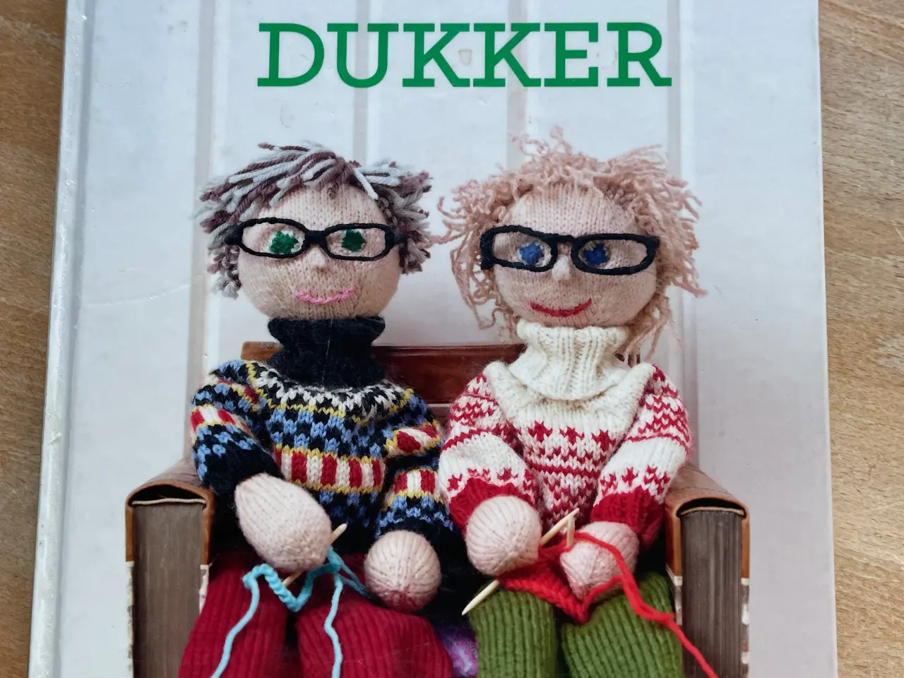 Billede 1 - Arne & Carlo strikkede dukker