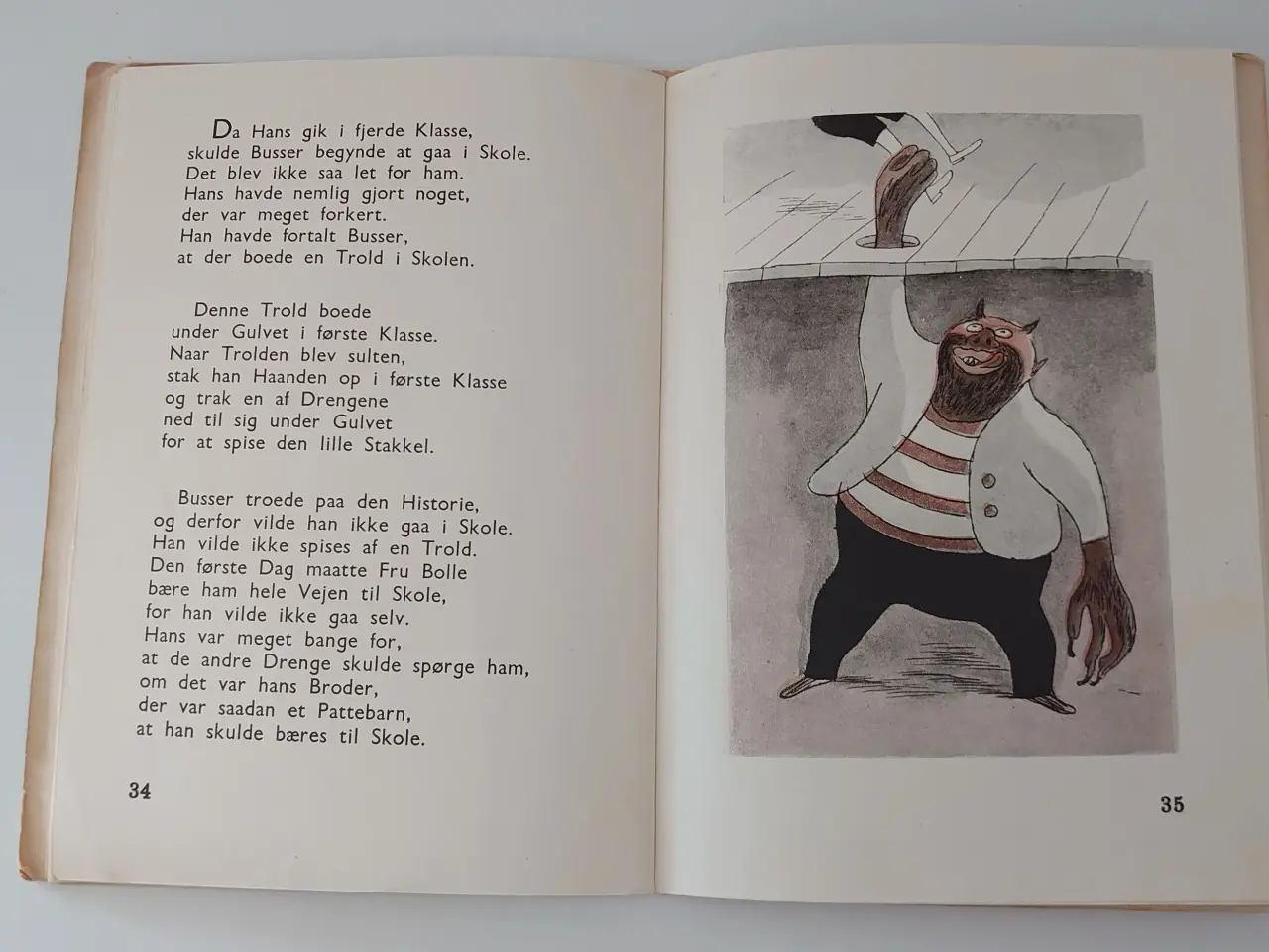 Billede 3 - B.B. Møller: Hos Bager Bolle. 1. udgave 1943.