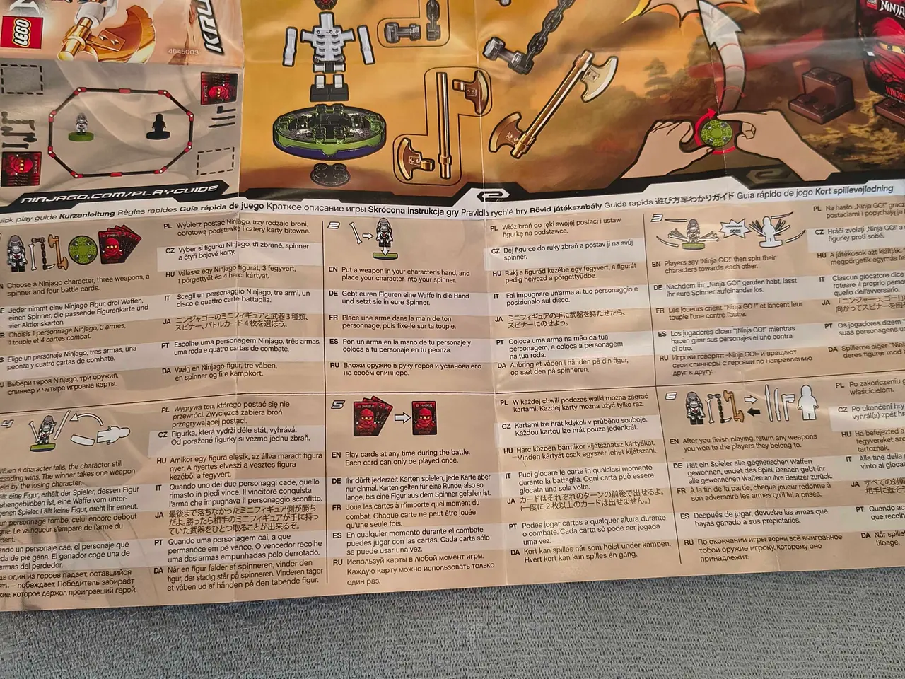 Billede 8 - LEGO Ninjago – Kruncha Spinner-sæt (2174)