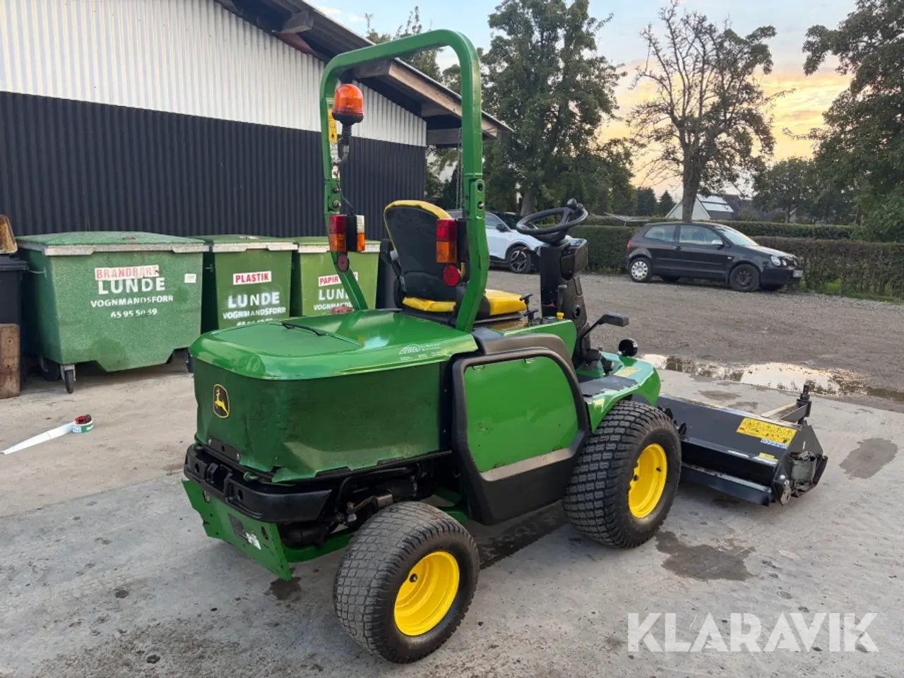 Billede 3 - Græsslåmaskine John Deere F1400 frontklipper