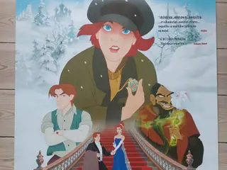 5 originale Anastasia filmplakater (1997)