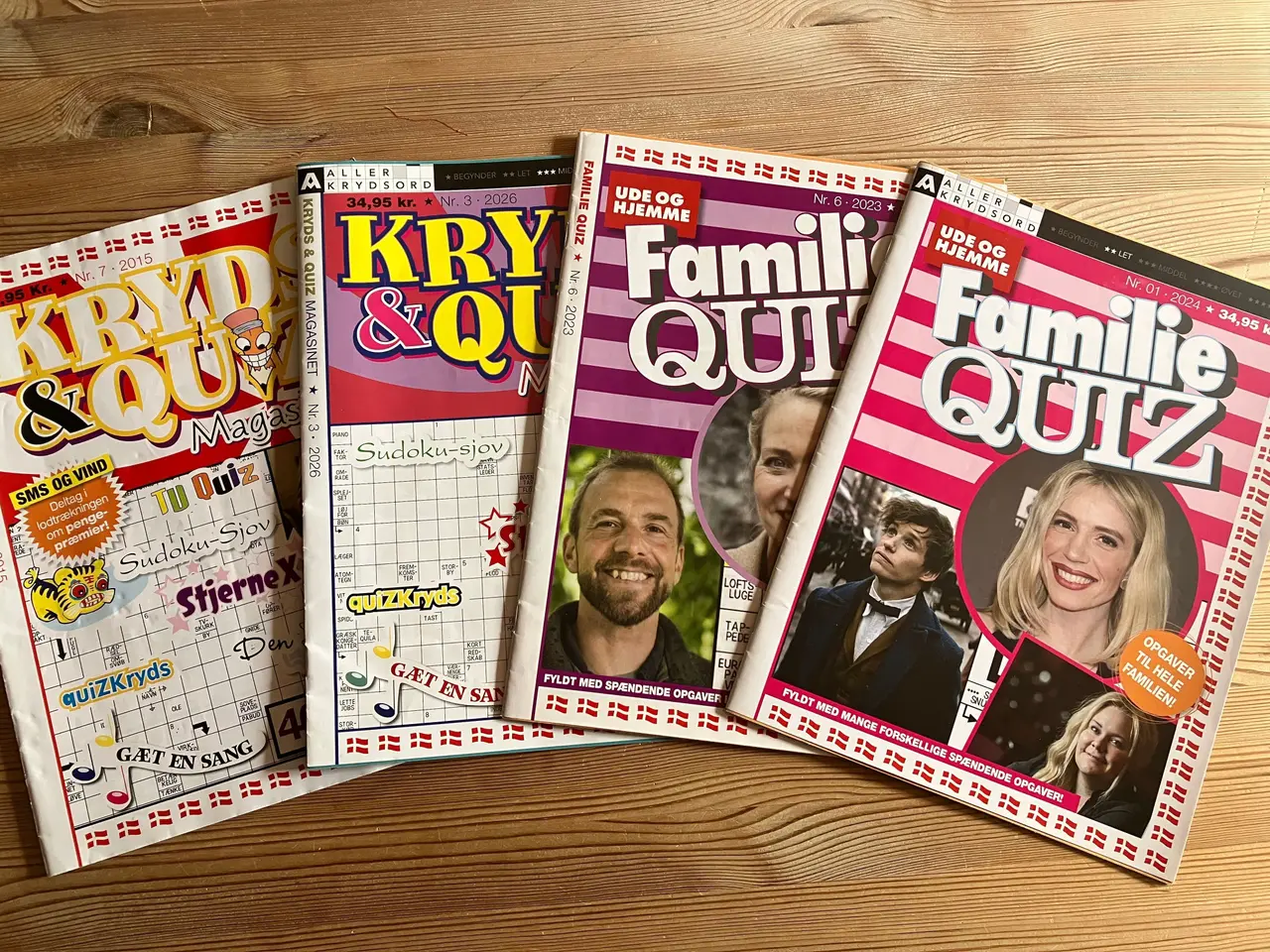 Billede 4 - Krydsord / kryds og tværs og krydsordshæfter