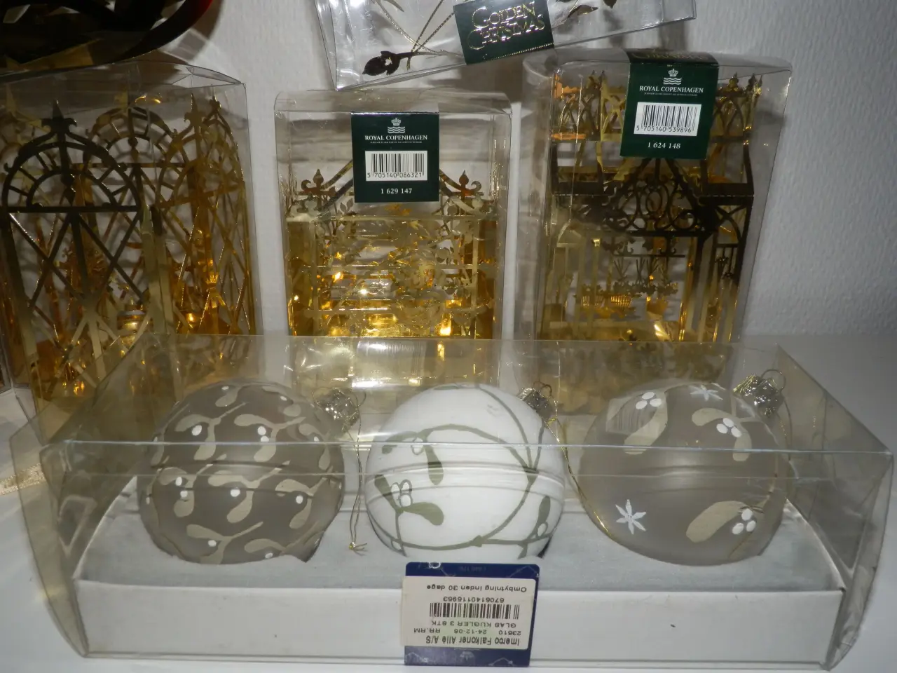 Billede 9 - Royal Copenhage Golden & Royal Christmas julepynt 