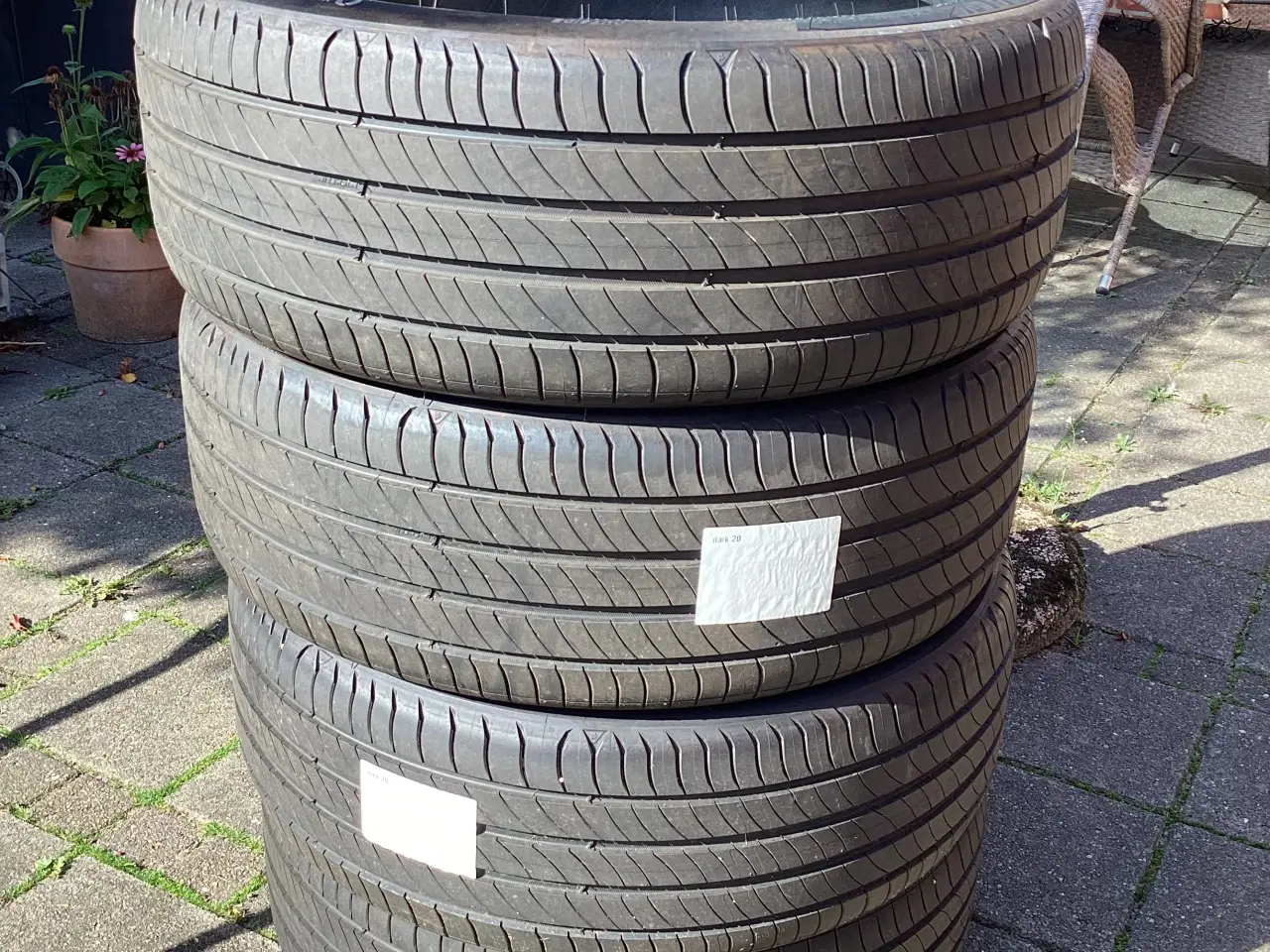 Billede 1 - 4 stk nye Michelin e primacy xl dæk. 235/45R20
