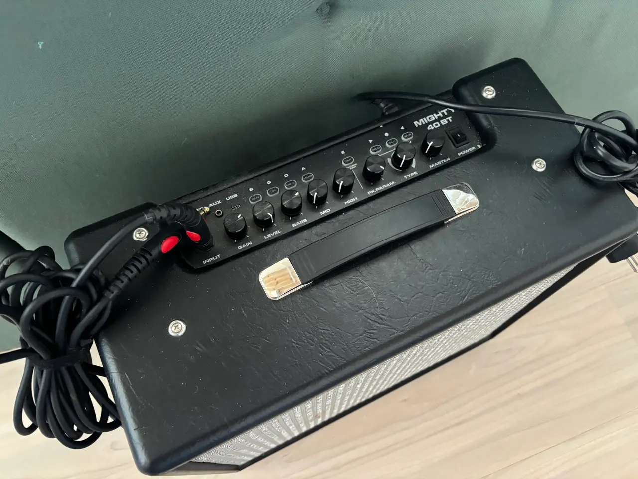 Billede 7 - Flot Beaton el-guitar og NUX forstærker