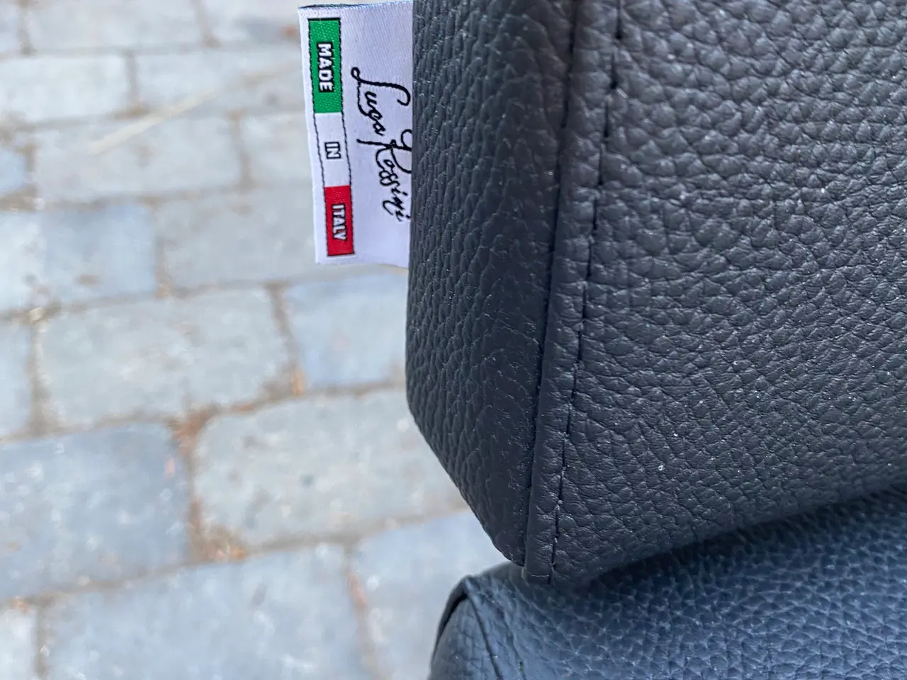 Billede 3 - Frisørstol i sort læder