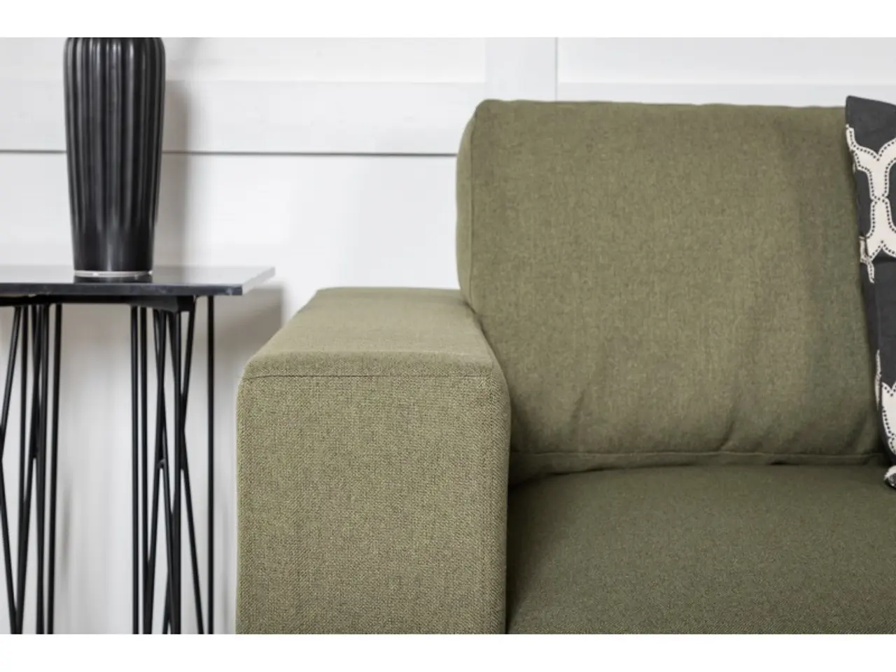Billede 7 - Bolero 3 personers Sofa - Sort og Grøn