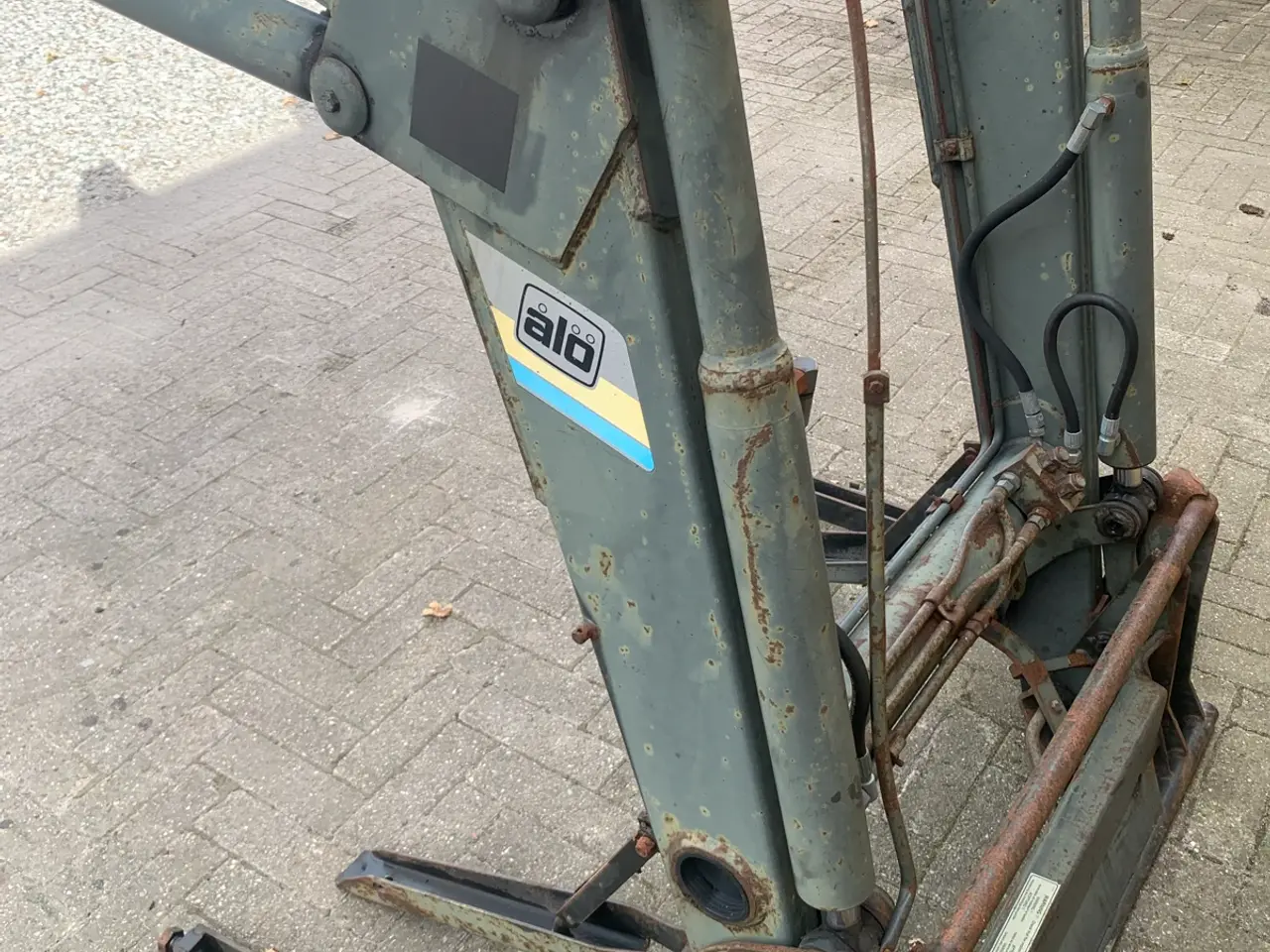 Billede 3 - Ålø/Quicke 620 frontlæsser, Euro beslag.