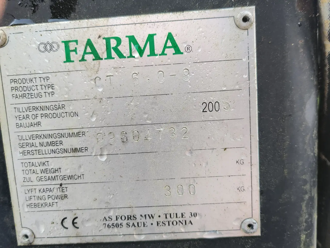 Billede 1 - Skovkran. Farma 6.0