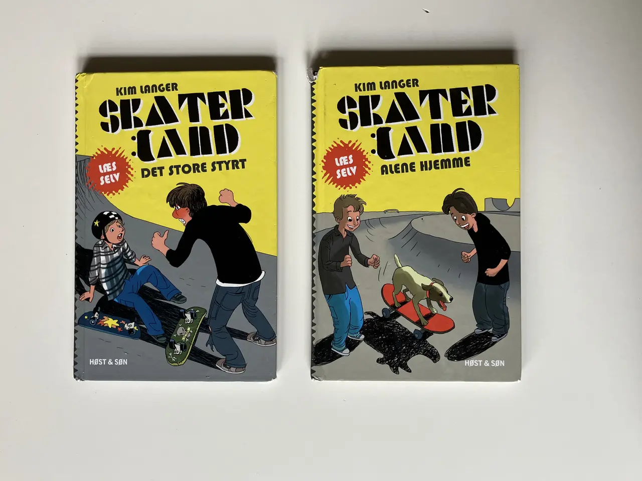Billede 1 - Skaterland del 1+2 Af  Kim Langer (2 bøger)