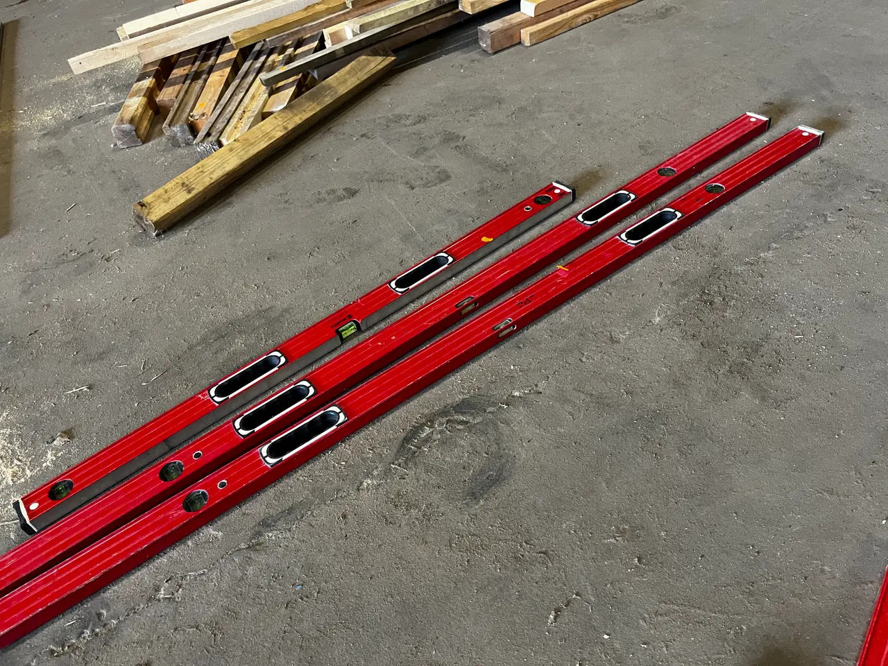 Billede 1 - 3 stk. vaterpas WÜRTH ZEBRA