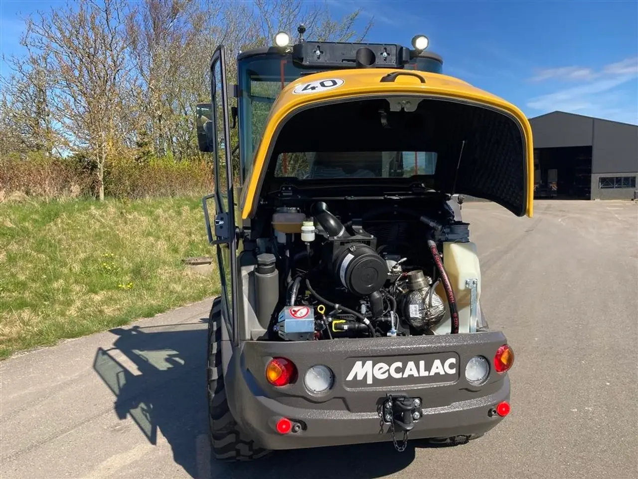 Billede 10 - Mecalac AX 850 Monobom med hydraulisk hurtigskift