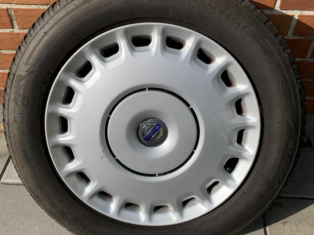 Billede 2 - 4 komplette Vinterhjul til VOLVO S40 V40 V50 C30