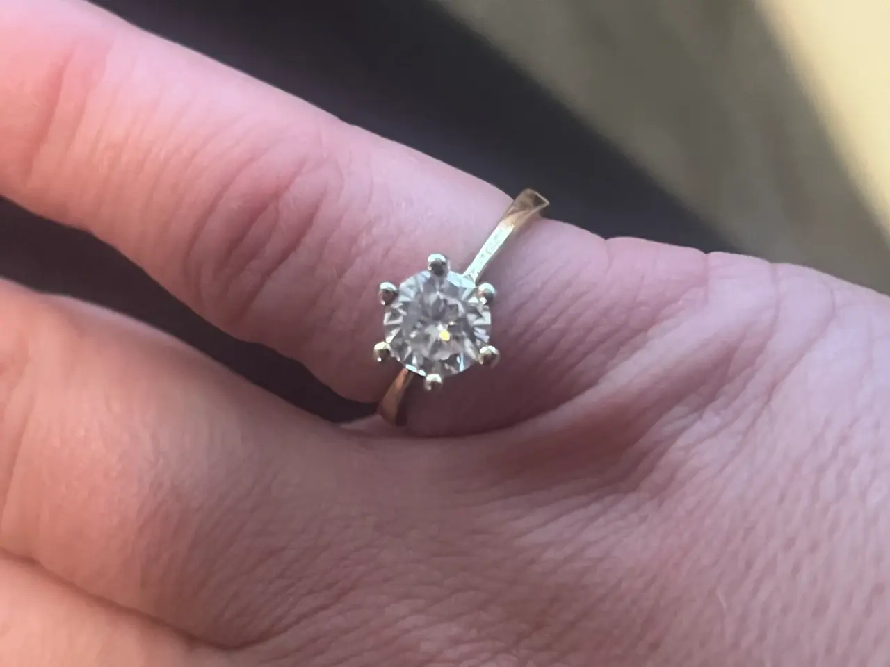 Billede 1 - Ring med sten