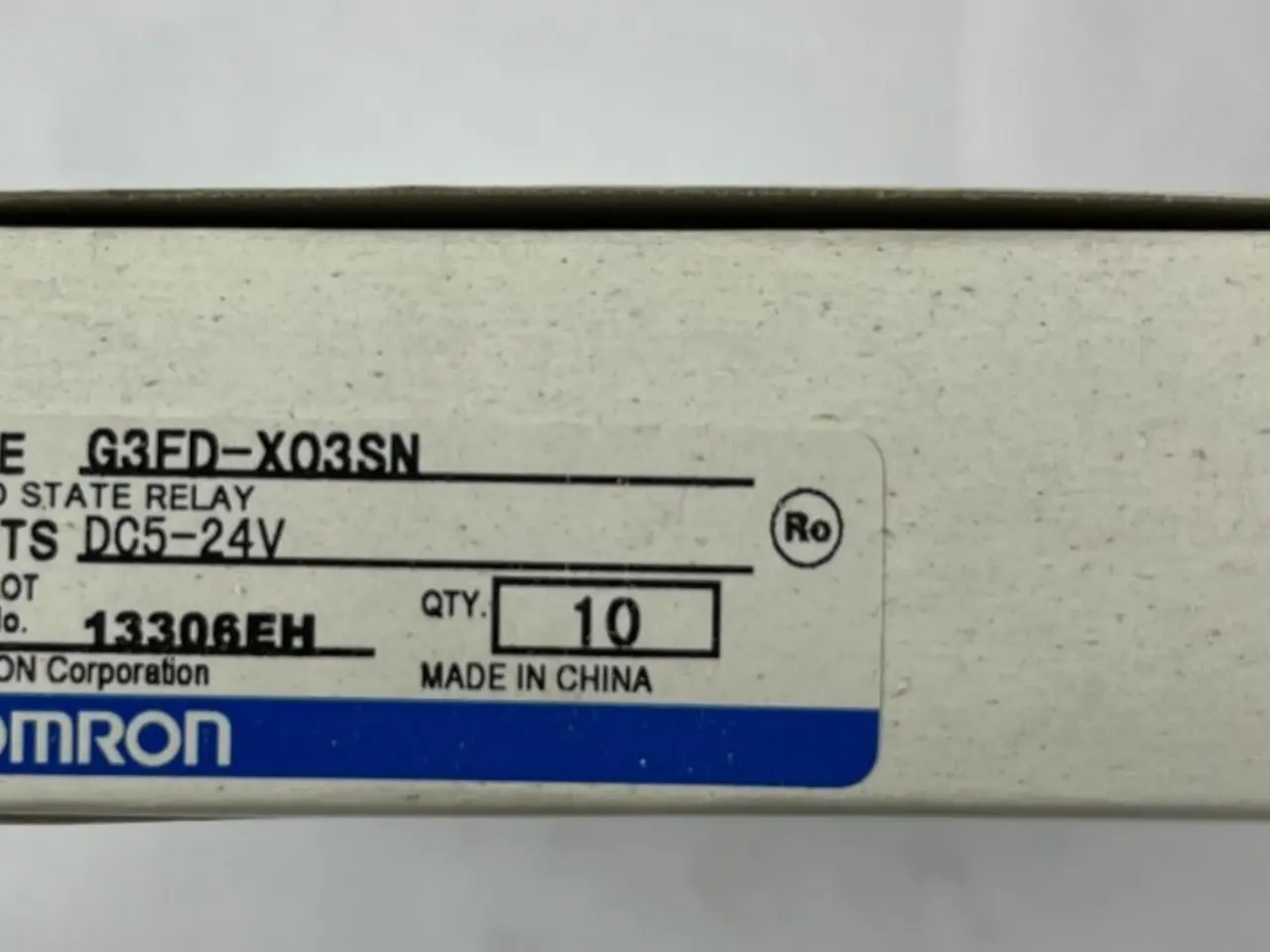 Billede 2 - parti 10x Omron G3FD‑X03SN‑VD Solid State Relays