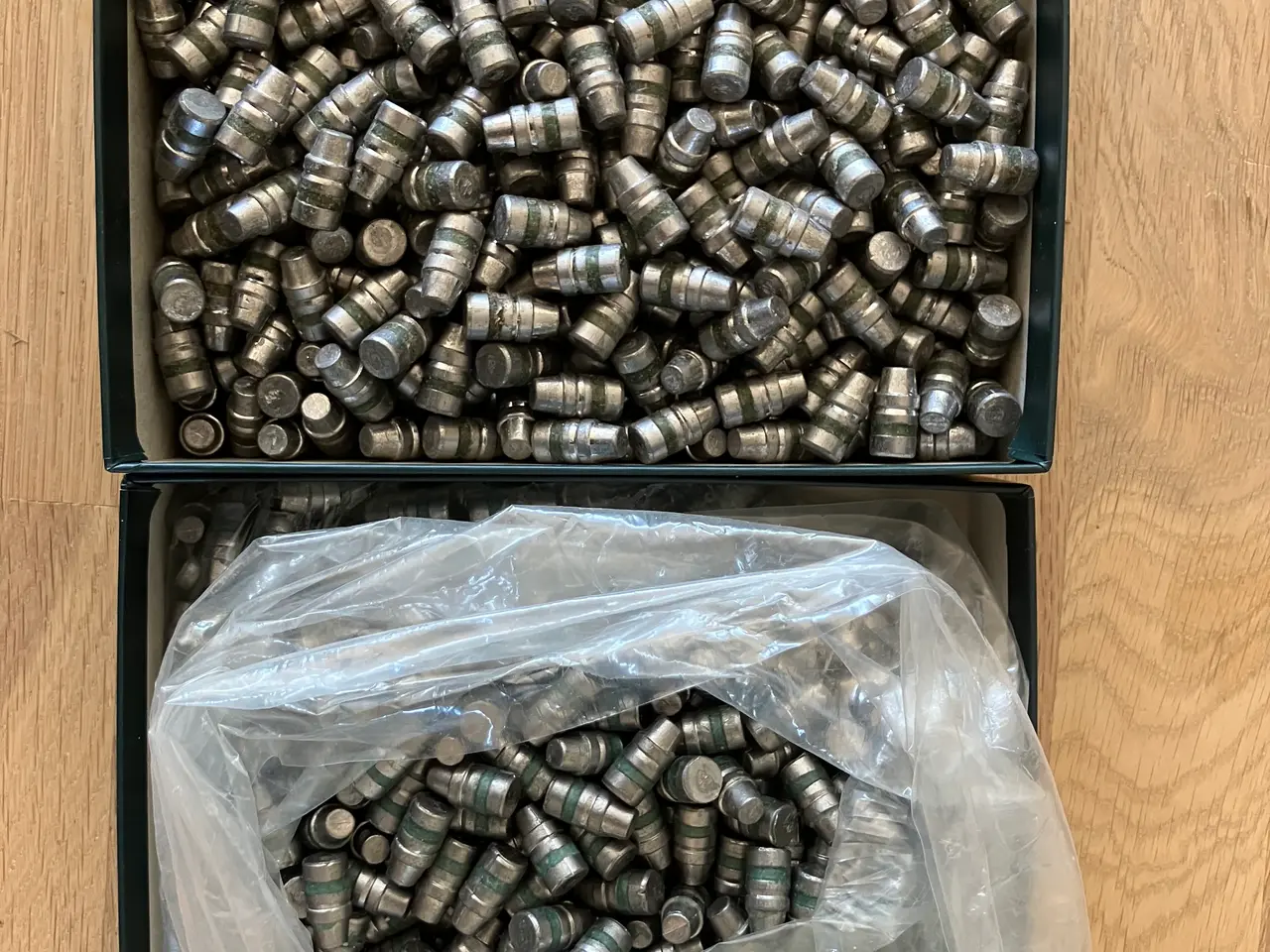 Billede 1 - Projektiler kaliber 38/357 SWC 10g fedtede