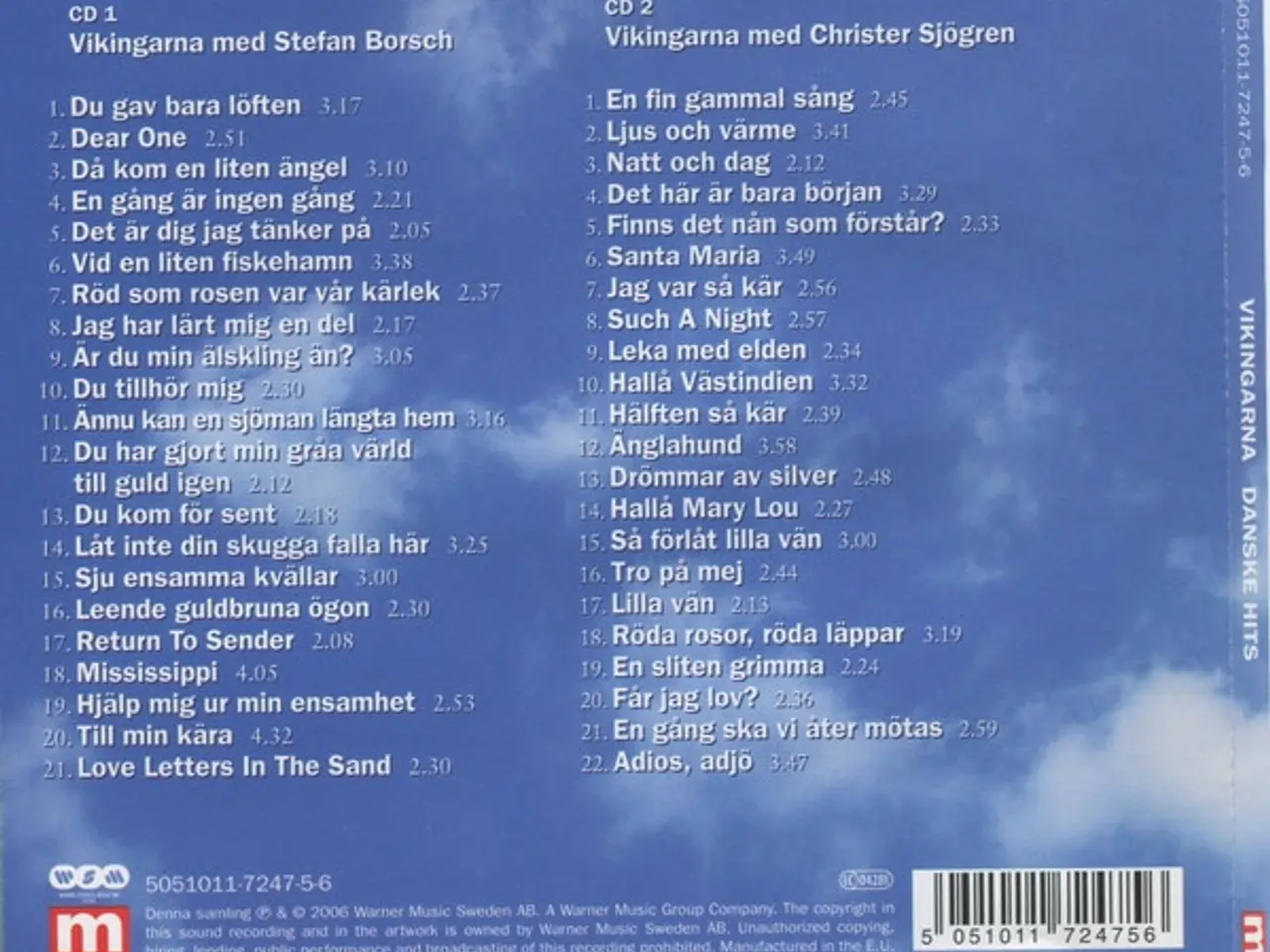 Billede 2 - Vikingarna – Danske Hits – 2CD