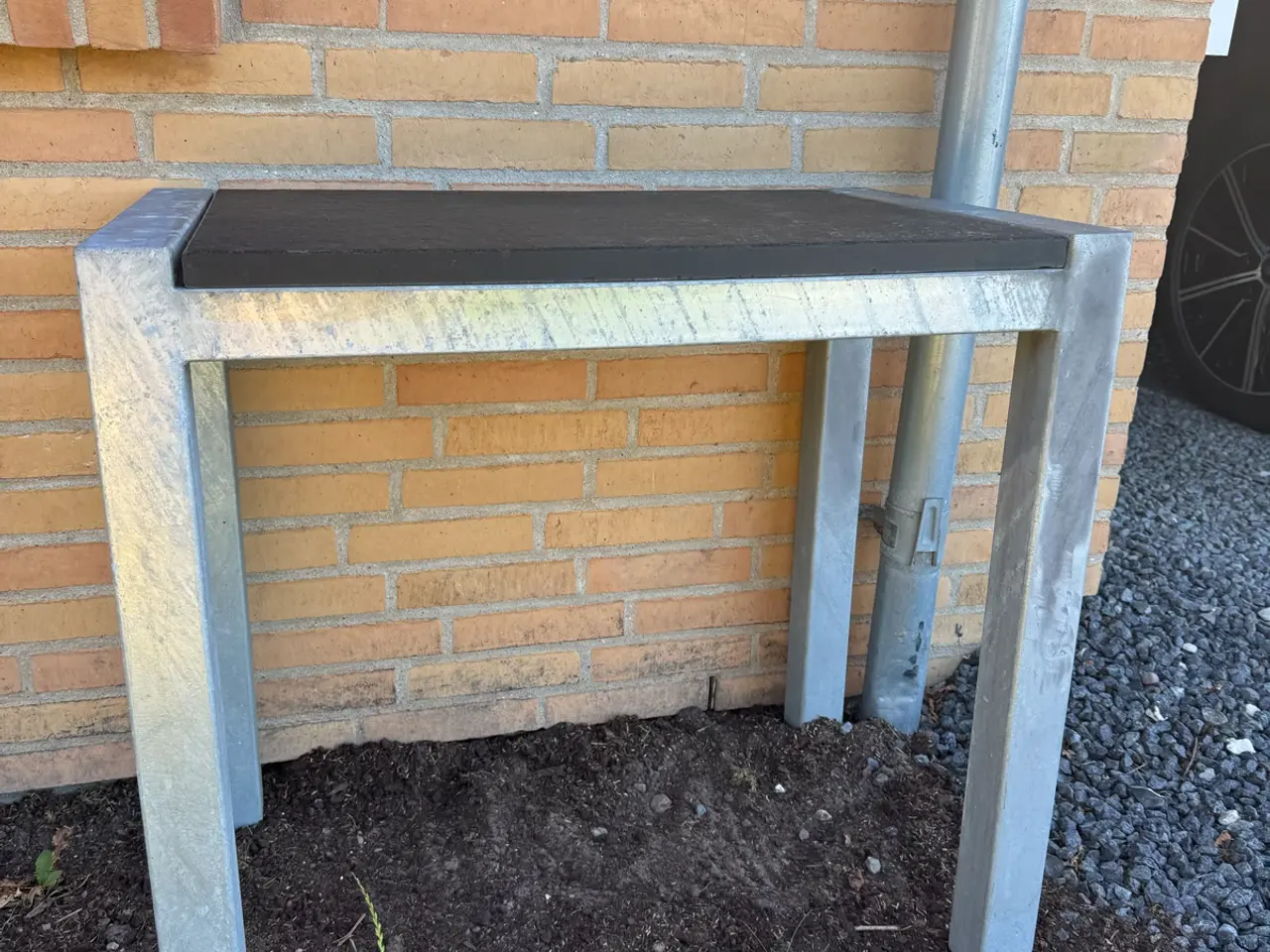 Billede 1 - Havebord med granitplade