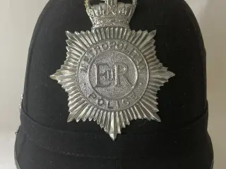 Politi Bobby hjelme "METROPOLITAN POLICE"