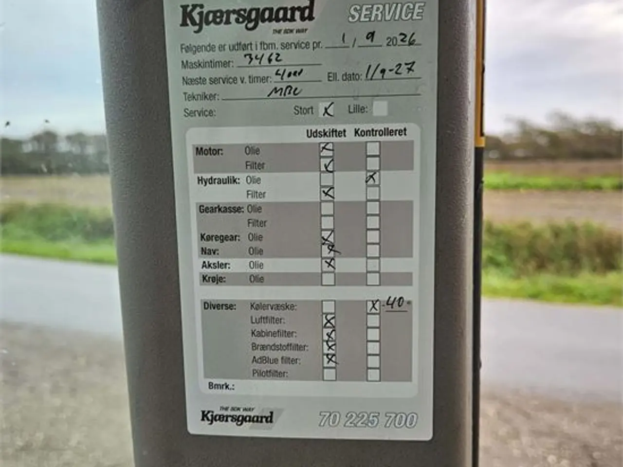 Billede 25 - Case 321 F - Vægt / weight 6,2 ton