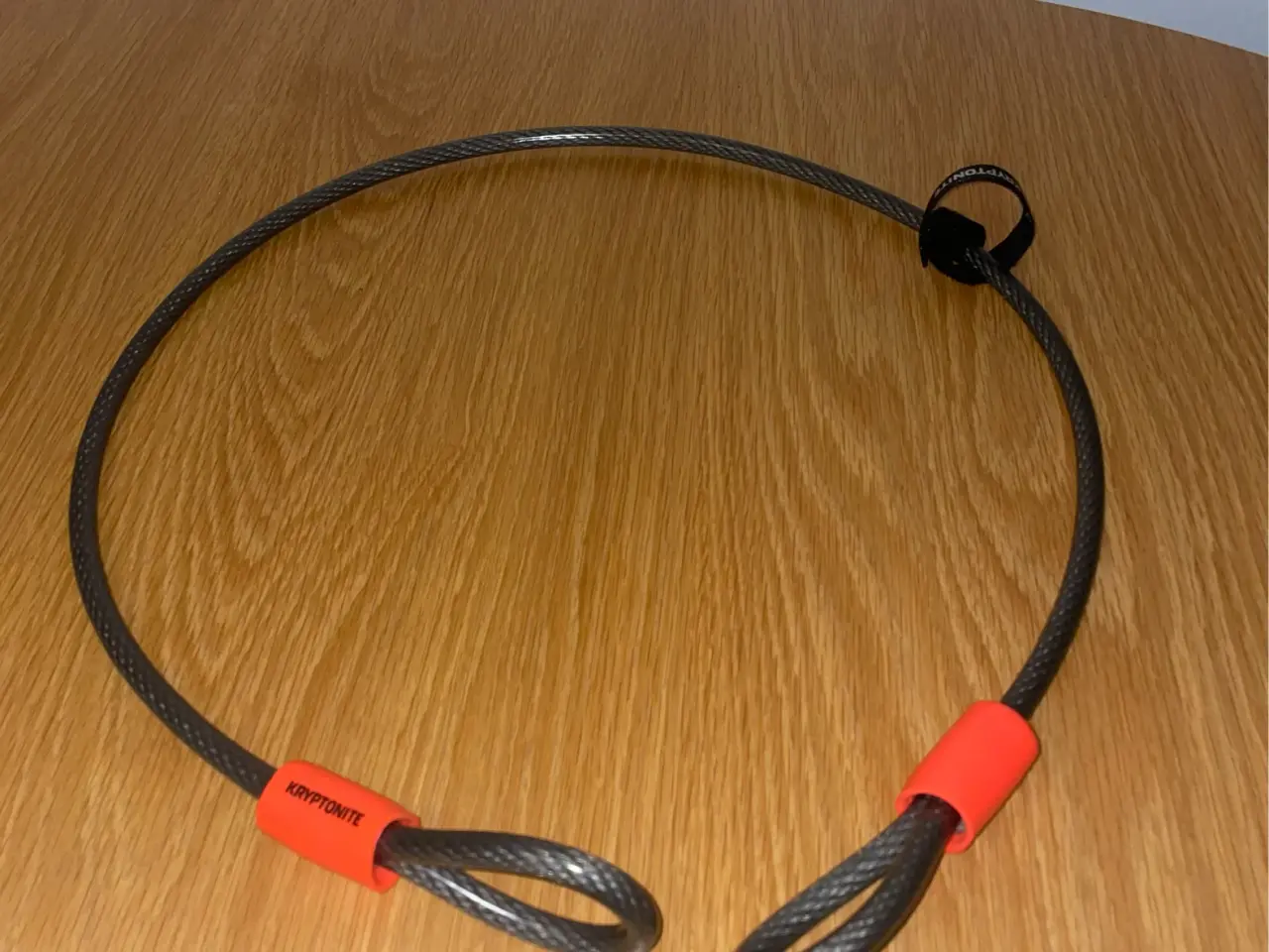 Billede 3 - Kryptonite bøjlelås med wire - Kryptolok Mini 7