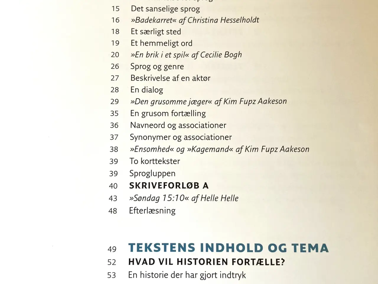 Billede 3 - Læselyst og skrivefryd. Bind 2. Af  Cecilie Bogh, 