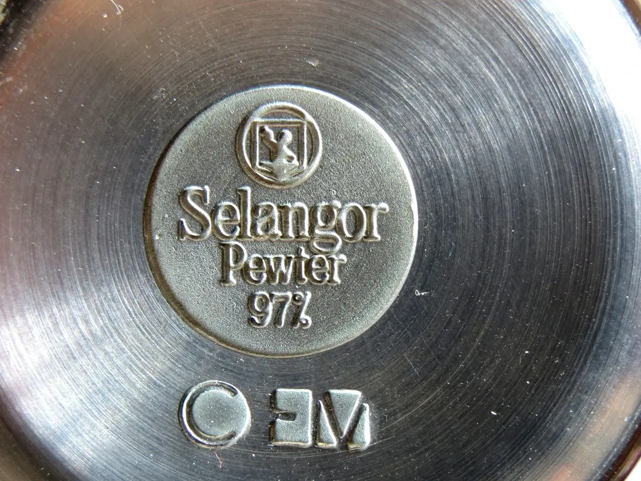Billede 4 - Selangor tin fyrfadsstager