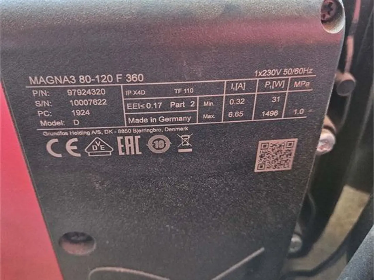 Billede 4 - Grundfos Magna3 80-120F 360 - Cirkulationspumpe