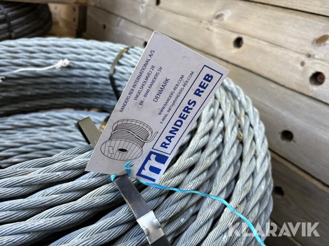 Billede 10 - Stålwire Randers reb 6x19 - 3 bundter af 250m, 20mm