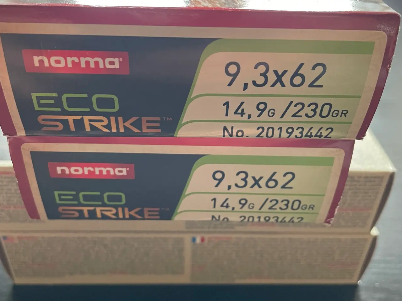 Billede 2 - Ammunition 9.3x62 Norma Eco Strike