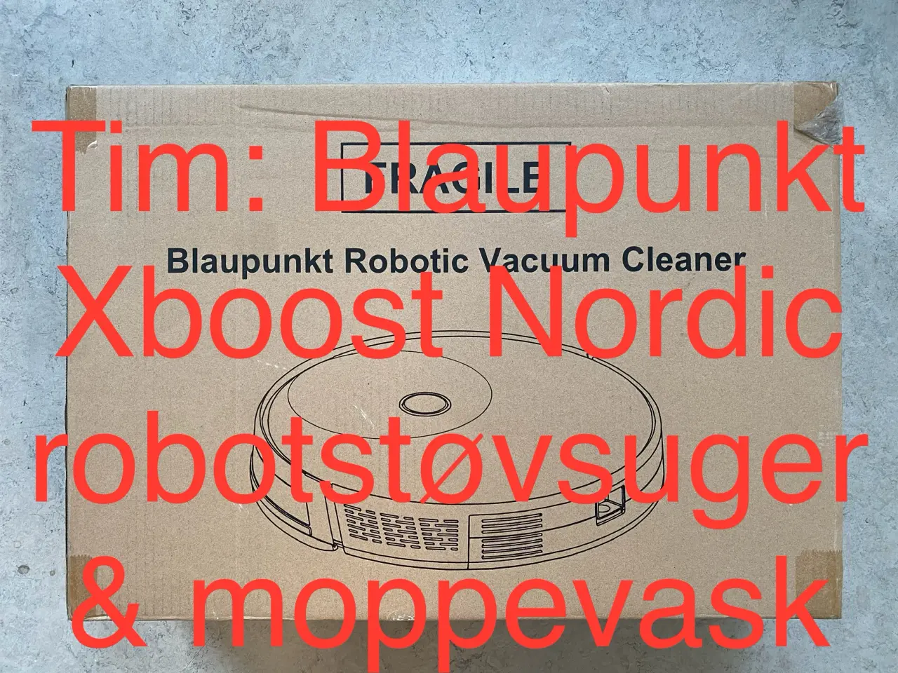 Billede 1 - Blaupunkt Xboost Nordic robotstøvsuger 