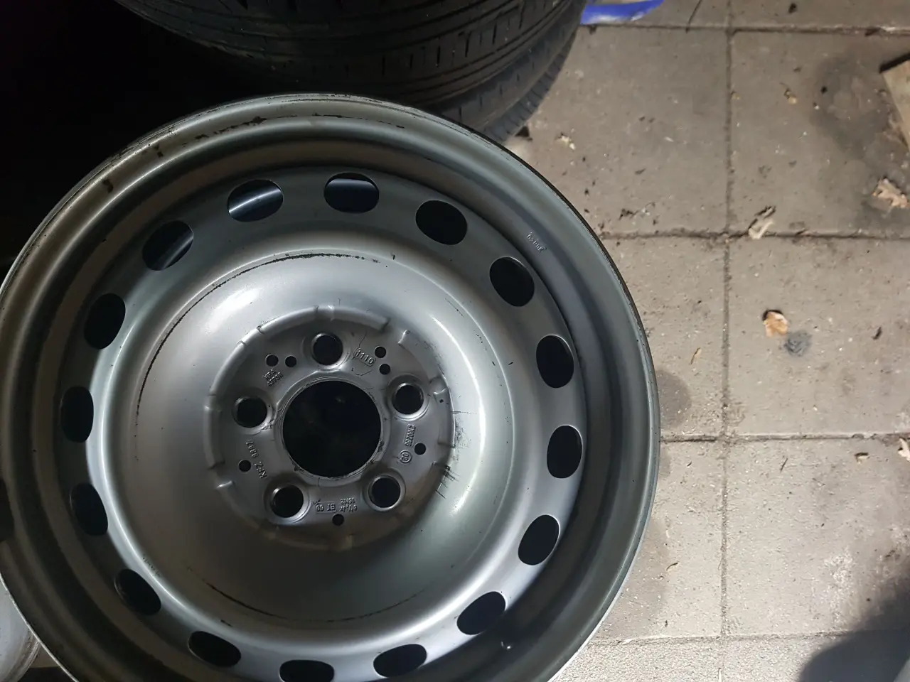Billede 1 - 16" mercedes Vito stålfælge