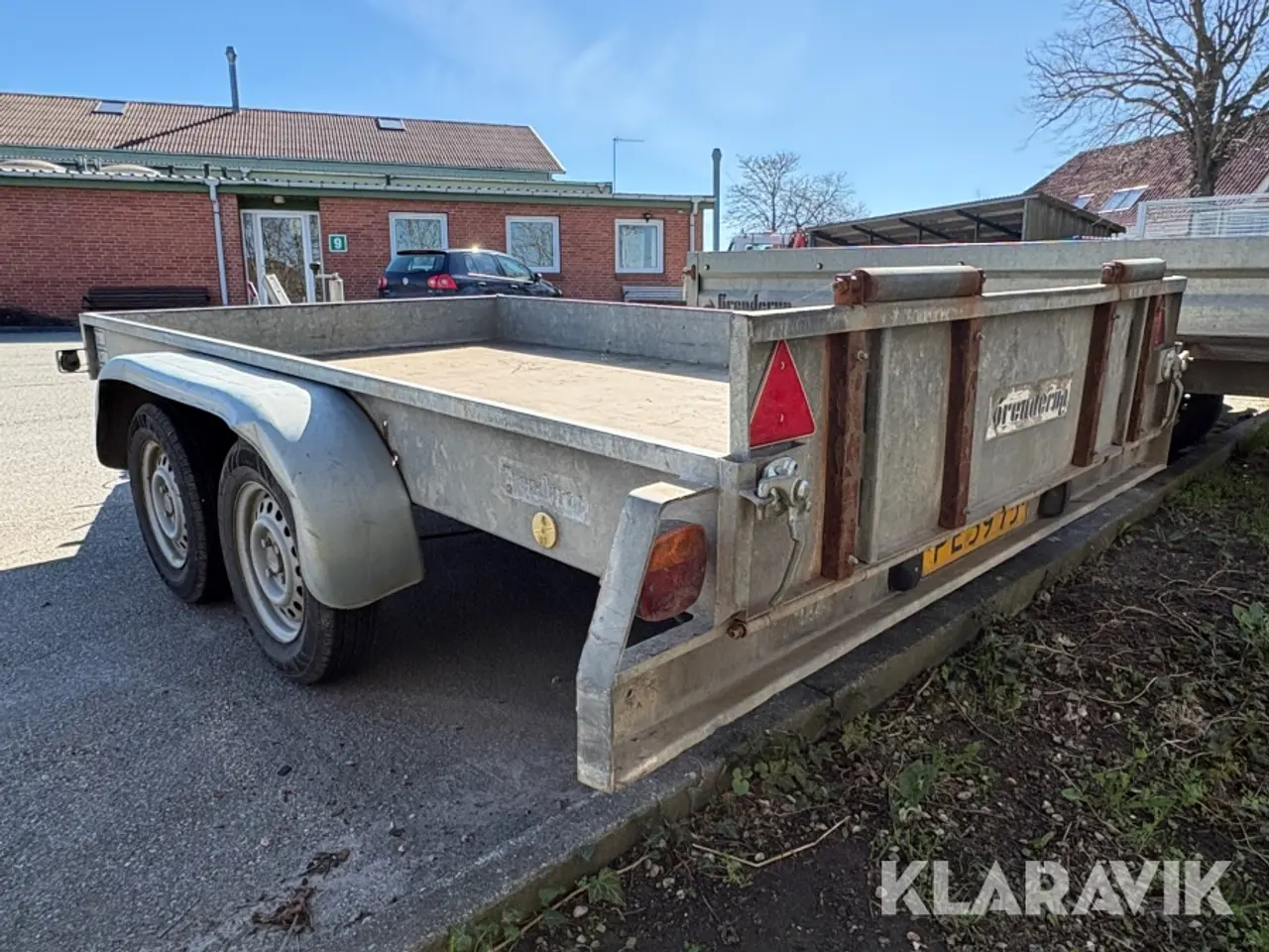 Billede 2 - Maskintrailer Brenderup 1503 med tip-funktion