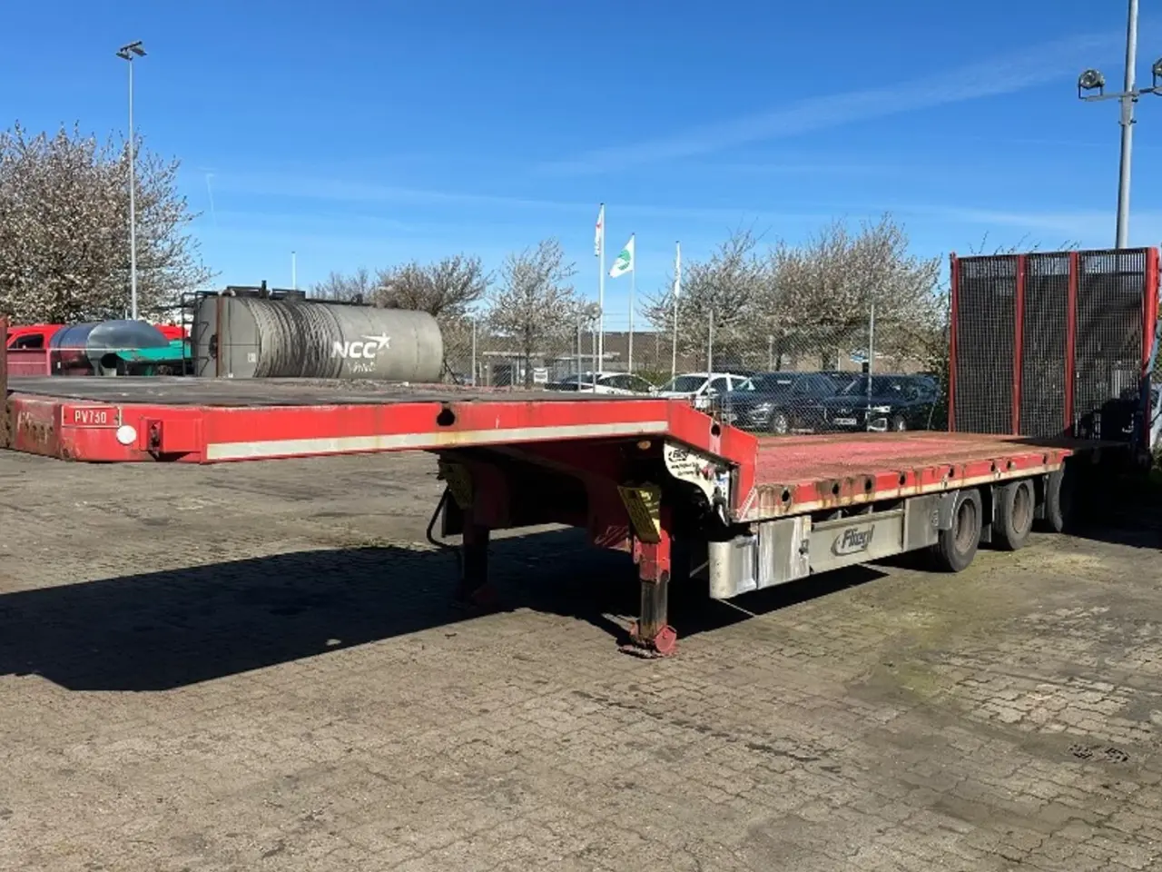 Billede 1 - Fliegl 580 blokvogns trailer