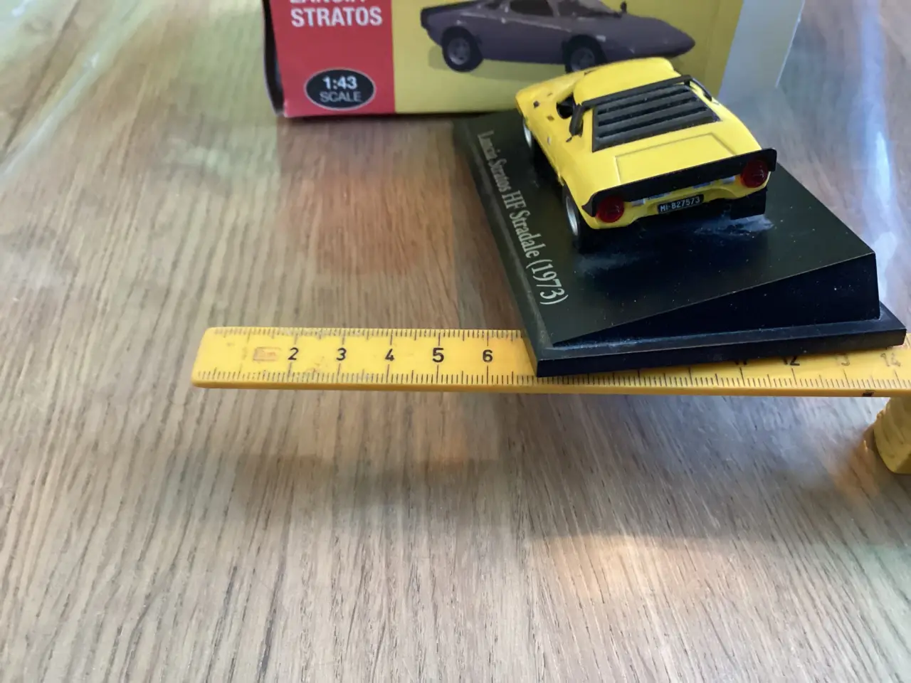 Billede 3 - Lancia Stratos HF Stradale modelbil i skala 1:43.