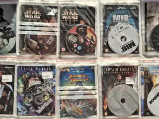 10 dvd film - uden kassette