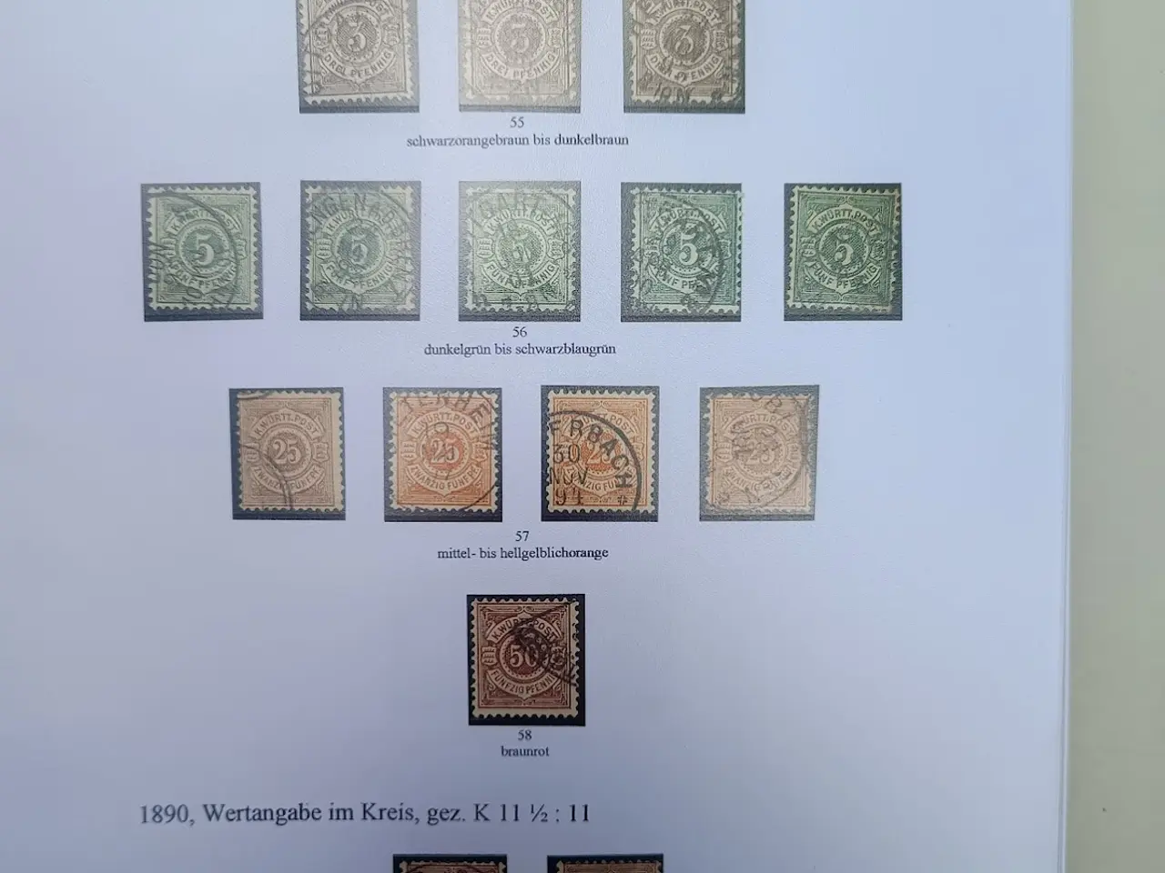 Billede 8 - Tysk Württemberg samling