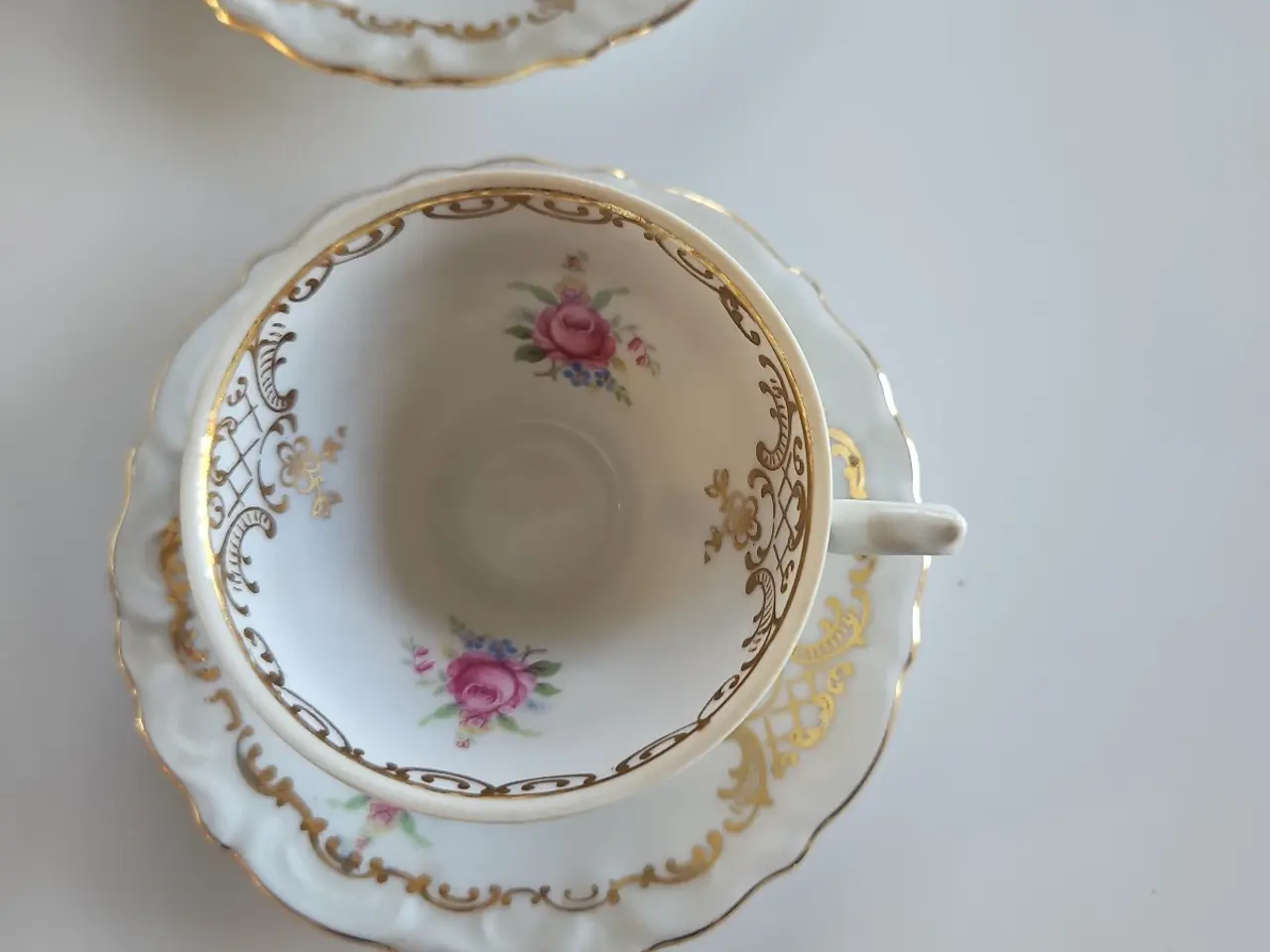 Billede 2 - Elegant vintage kaffesæt (6 personer)