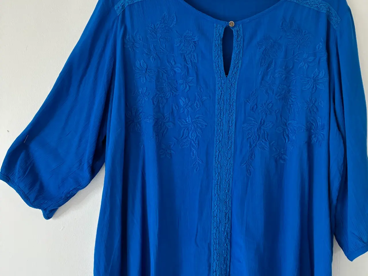 Billede 1 - Smuk blå tunika Zhenzi XL