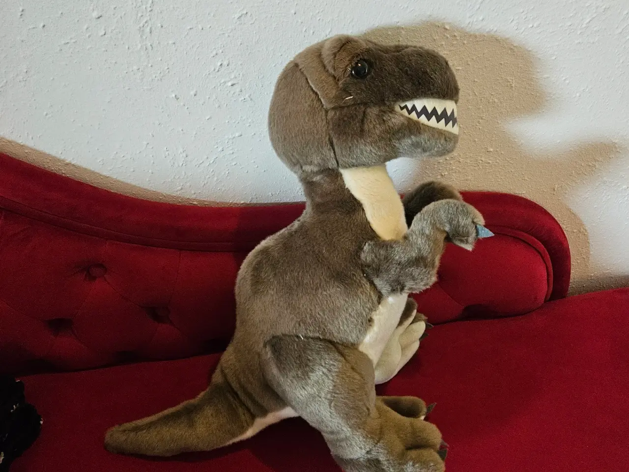 Billede 3 - T rex Dinosaur bamse