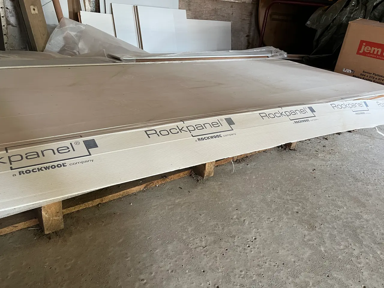 Billede 2 - Rockpanel facadeplader lysegrå