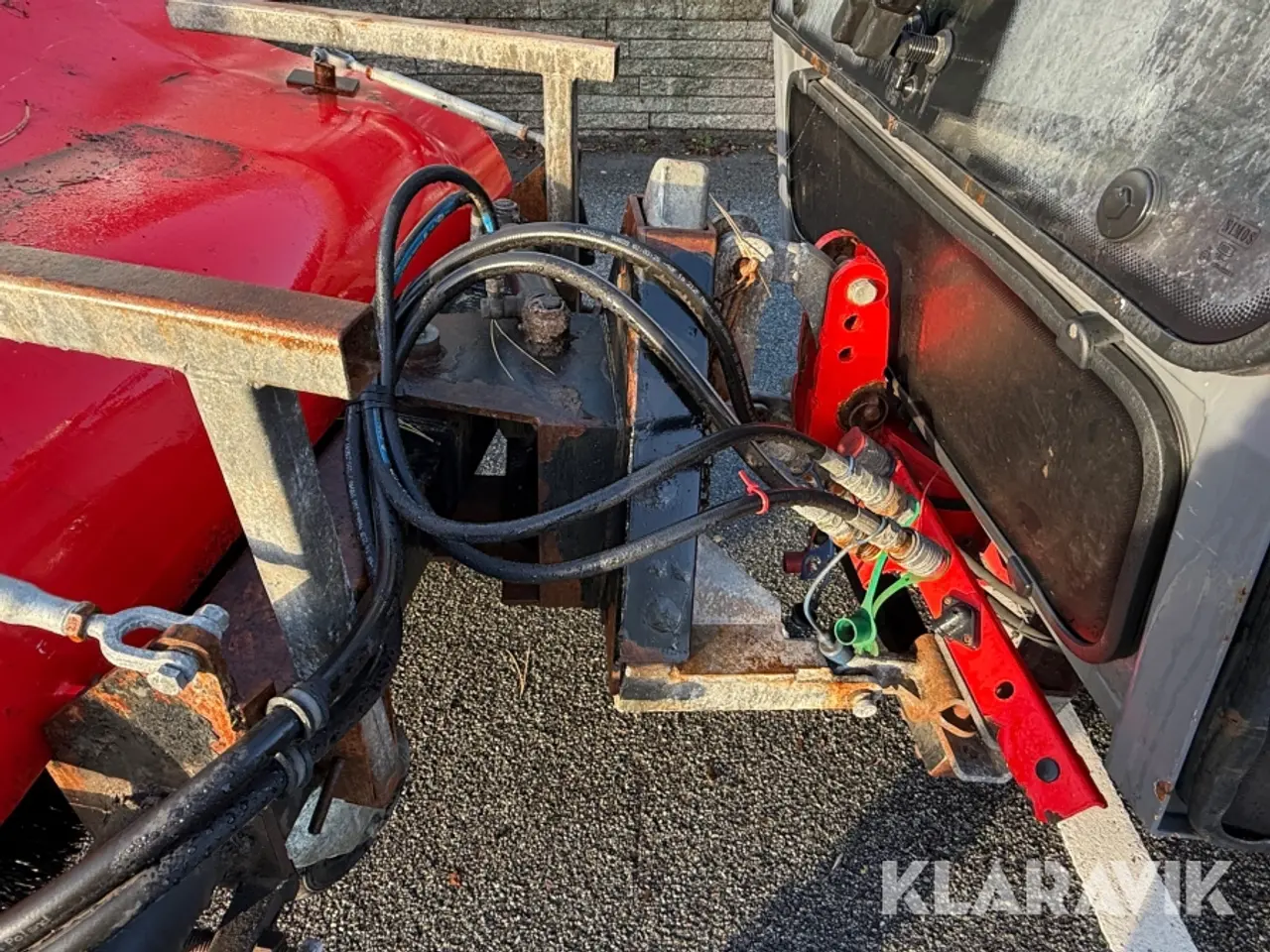 Billede 7 - Redskabsbærer Nimos DM-Trac 204 Med hydraulisk kost