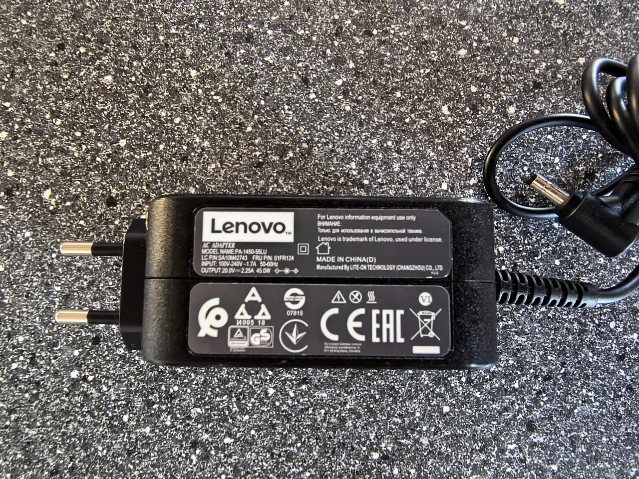 Billede 2 - LENOVO 45W AC ADAPTOR