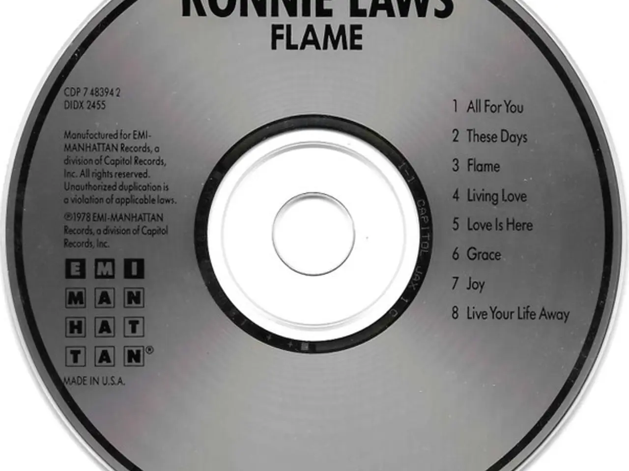 Billede 3 - Ronnie Laws – Flame – CD