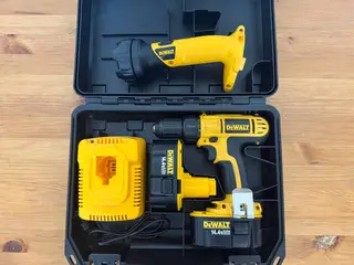DeWalt 14,4V værktøjssæt – Perfekt stand