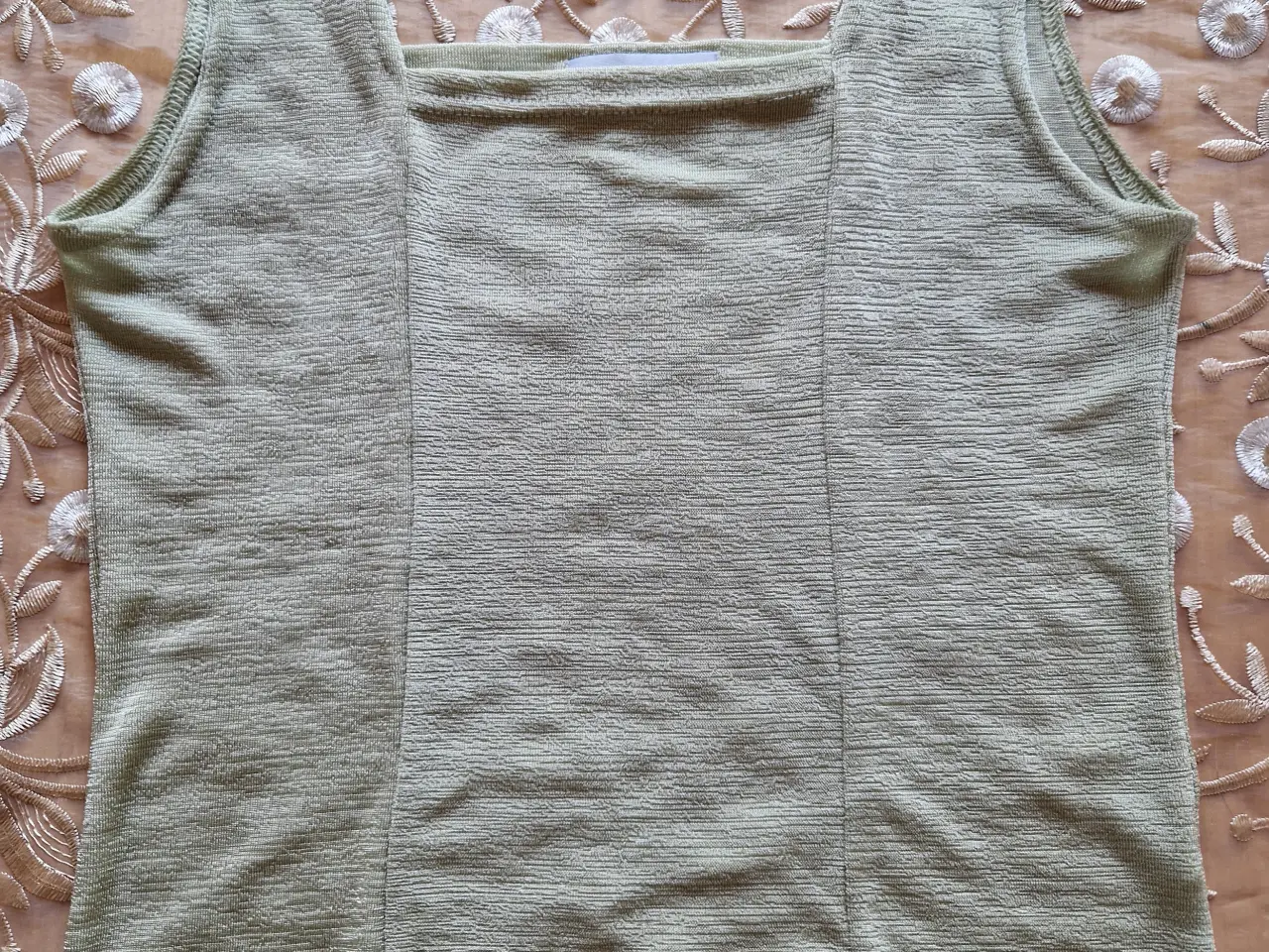 Billede 1 - Super Miss tanktop grøn dame str.S/M