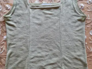 Super Miss tanktop grøn dame str.S/M