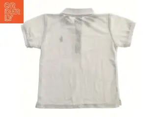 Hvid polo T-shirt med kort ærme fra Polo (str. 116)