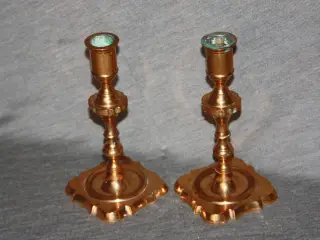 2 Malm lysestager