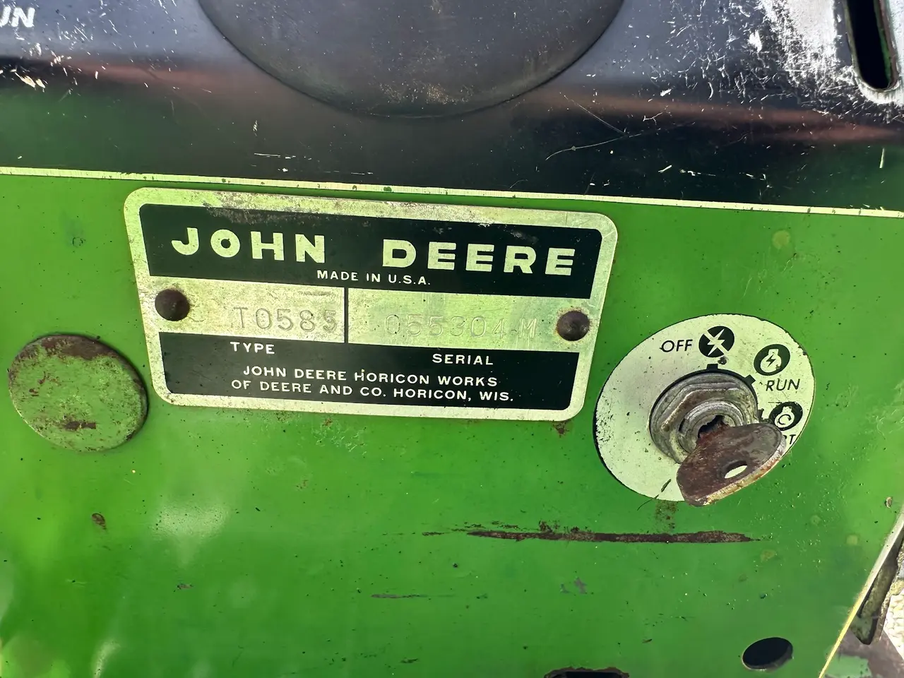 Billede 8 - JOHN DEERE 140 MED ORGINAL FRÆSER
